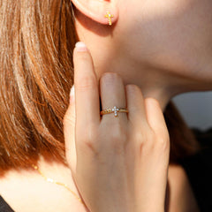 Eternal Blessings Cross Ring