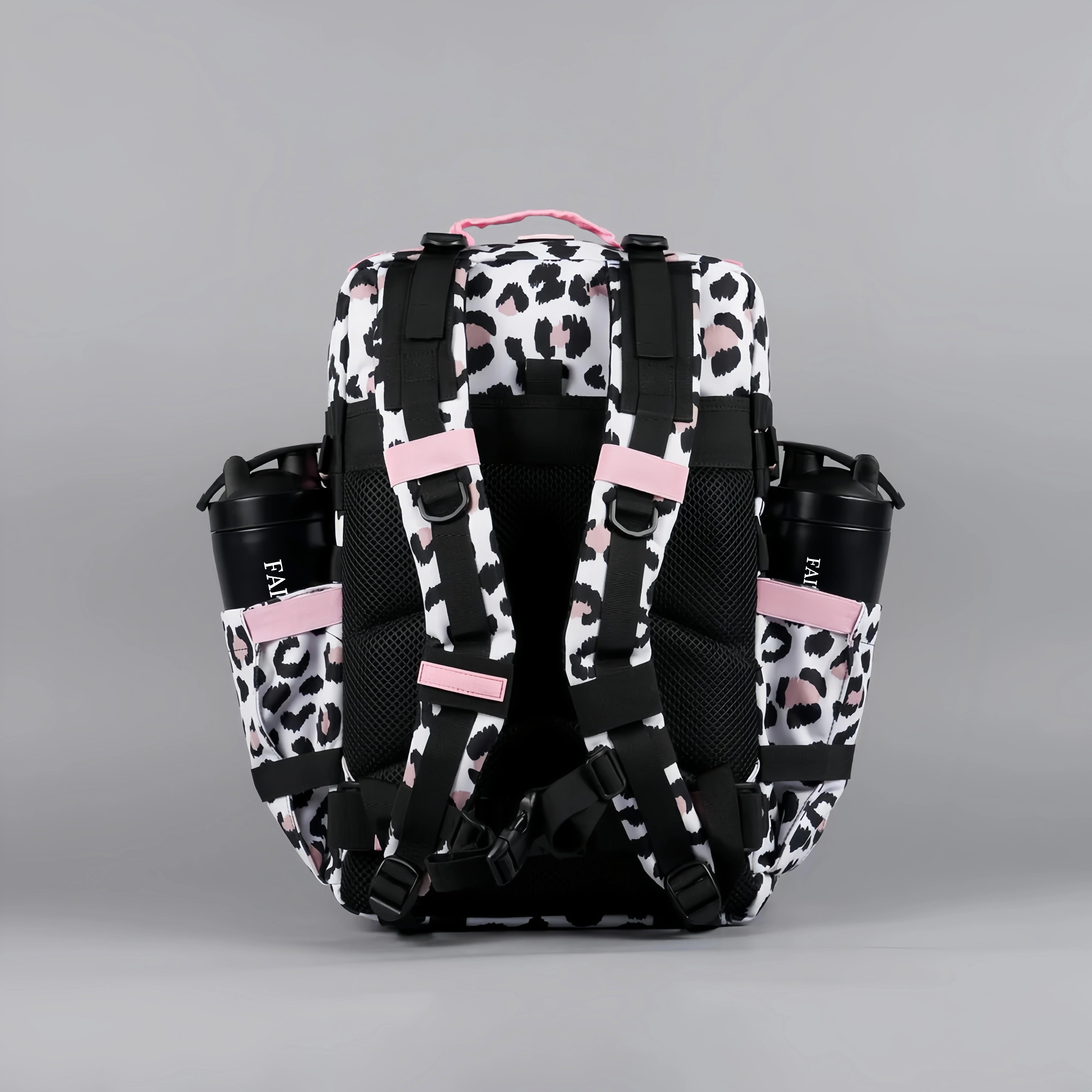 45L Backpack Leopard Pink