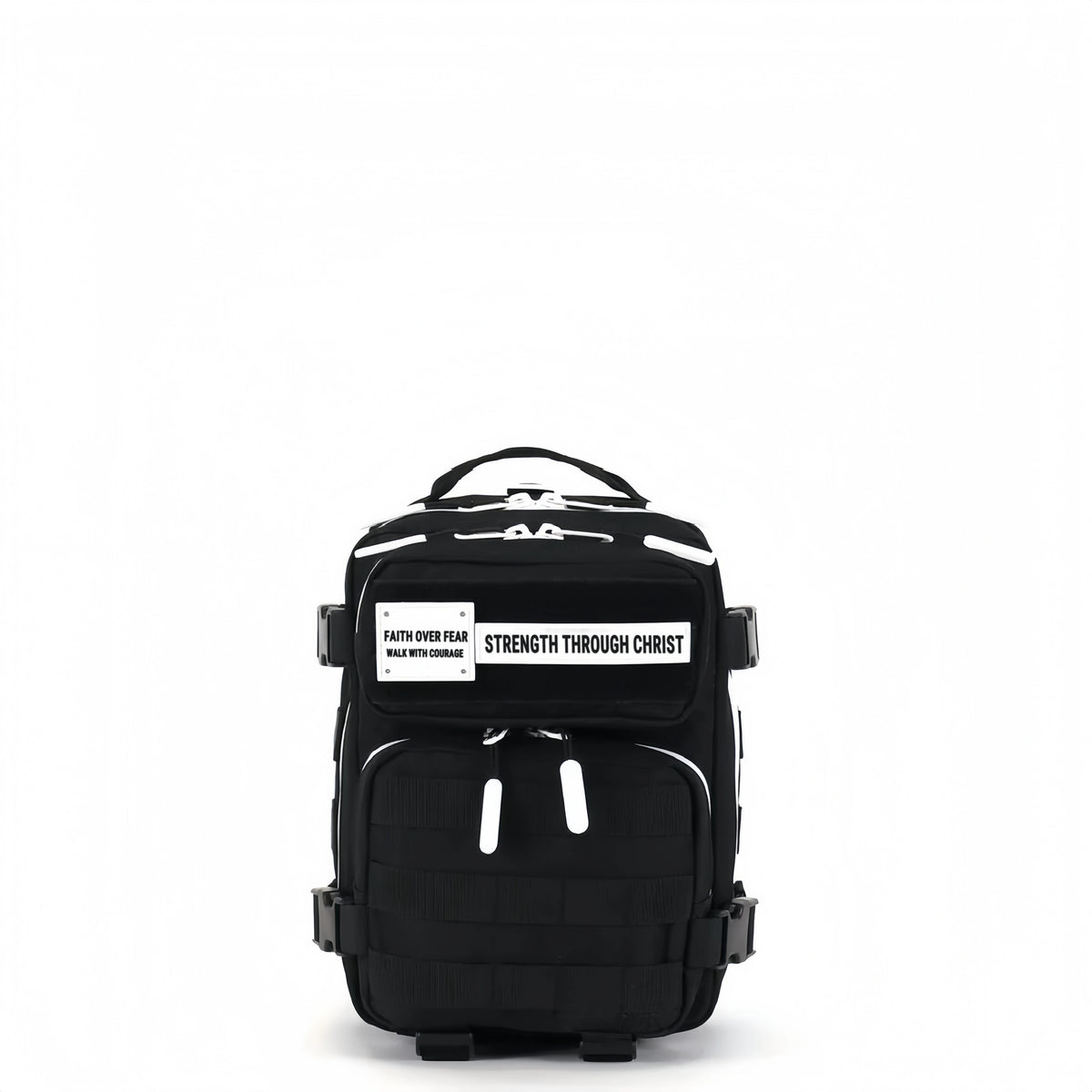 9L Backpack Mini Alpha Black White Accents