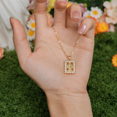 Our Lady of Guadalupe Necklace – Gold Faith Pendant of Blessing and Devotion