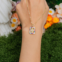 Our Lady of Guadalupe Necklace – Gold Faith Pendant of Blessing and Devotion