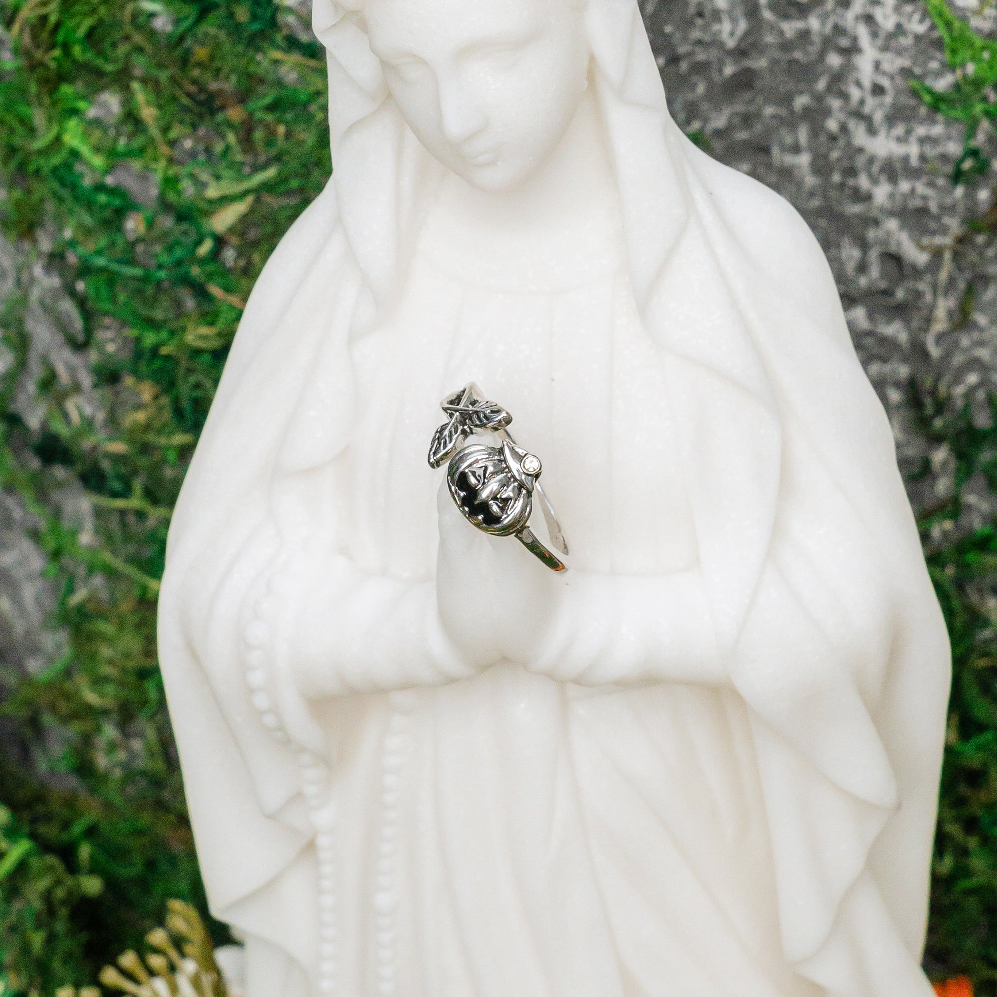 Faithful Harvest Ring – Silver-Toned Gratitude & Renewal Christian Jewelry