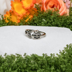 Faithful Harvest Ring – Silver-Toned Gratitude & Renewal Christian Jewelry