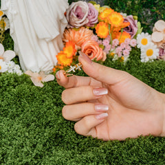 Faith Cross Double Ring – Adjustable Christian Jewelry for Women