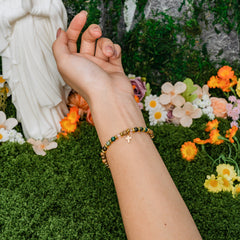Every Moment Cross Beaded Bracelet – Faith & Blessing Jewelry for Her