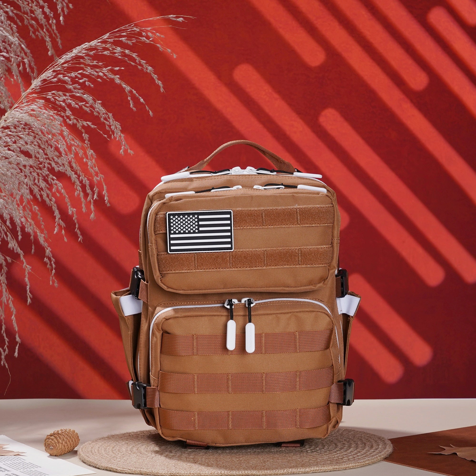 Faith-Inspired EDC Performance Backpack 15L - Cocoa