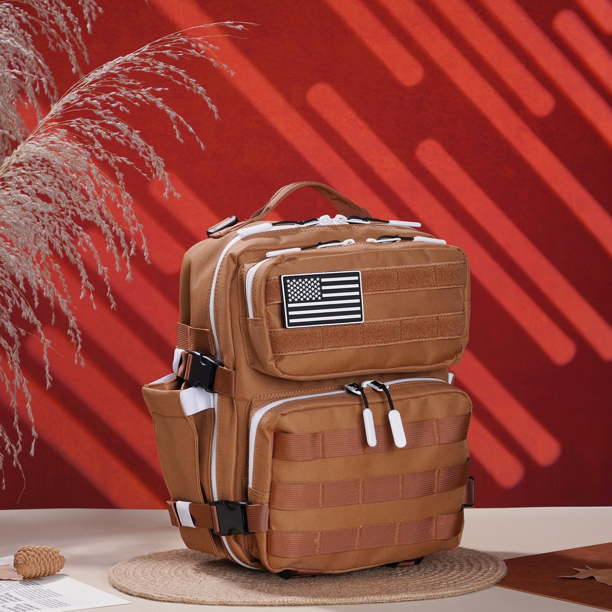 Faith-Inspired EDC Performance Backpack 15L - Cocoa