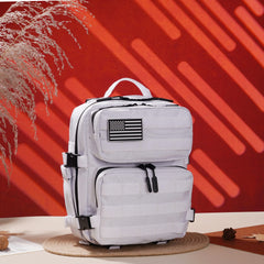 Faith-Inspired EDC Performance Backpack 15L - White