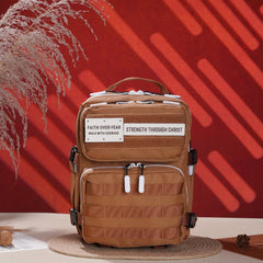 Faith-Inspired EDC Performance Backpack 15L - Cocoa