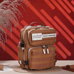 Faith-Inspired EDC Performance Backpack 15L - Cocoa