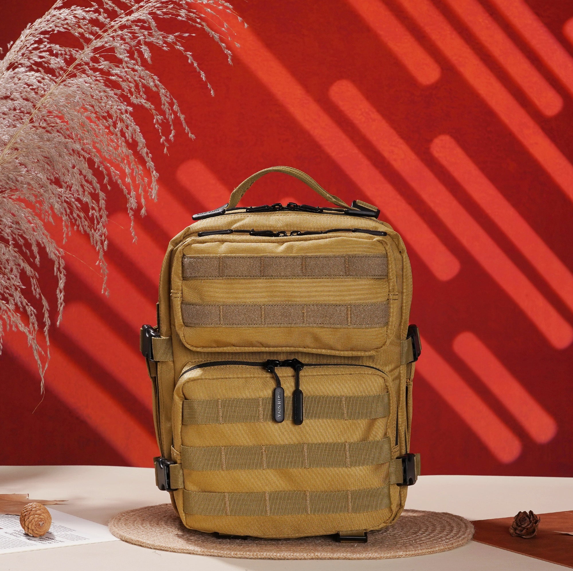 Faith-Inspired EDC Performance Backpack 15L - Khaki