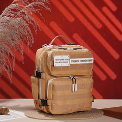 Faith-Inspired EDC Performance Backpack 15L - Toffee