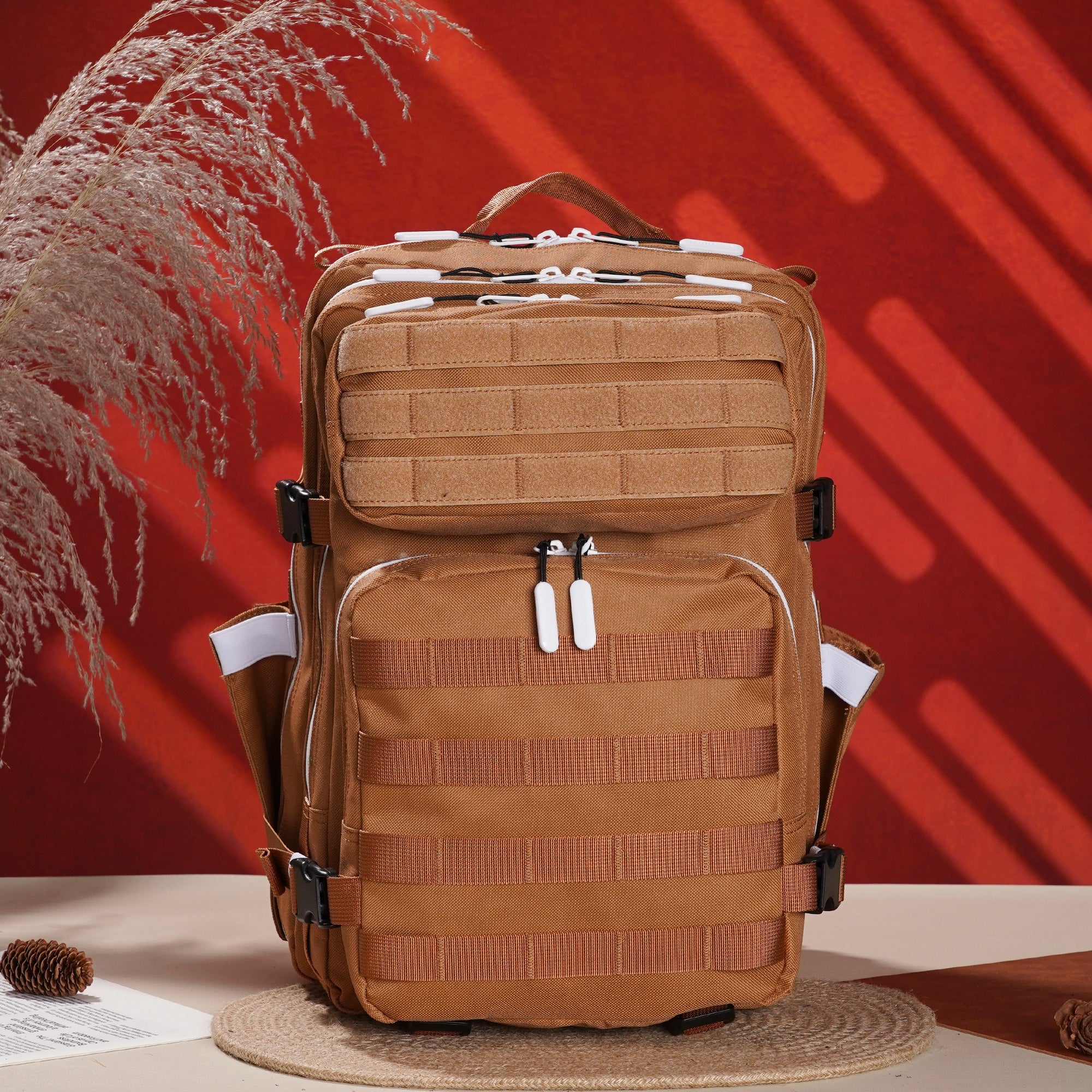 Faith-Inspired EDC Performance Backpack 35L - Cocoa