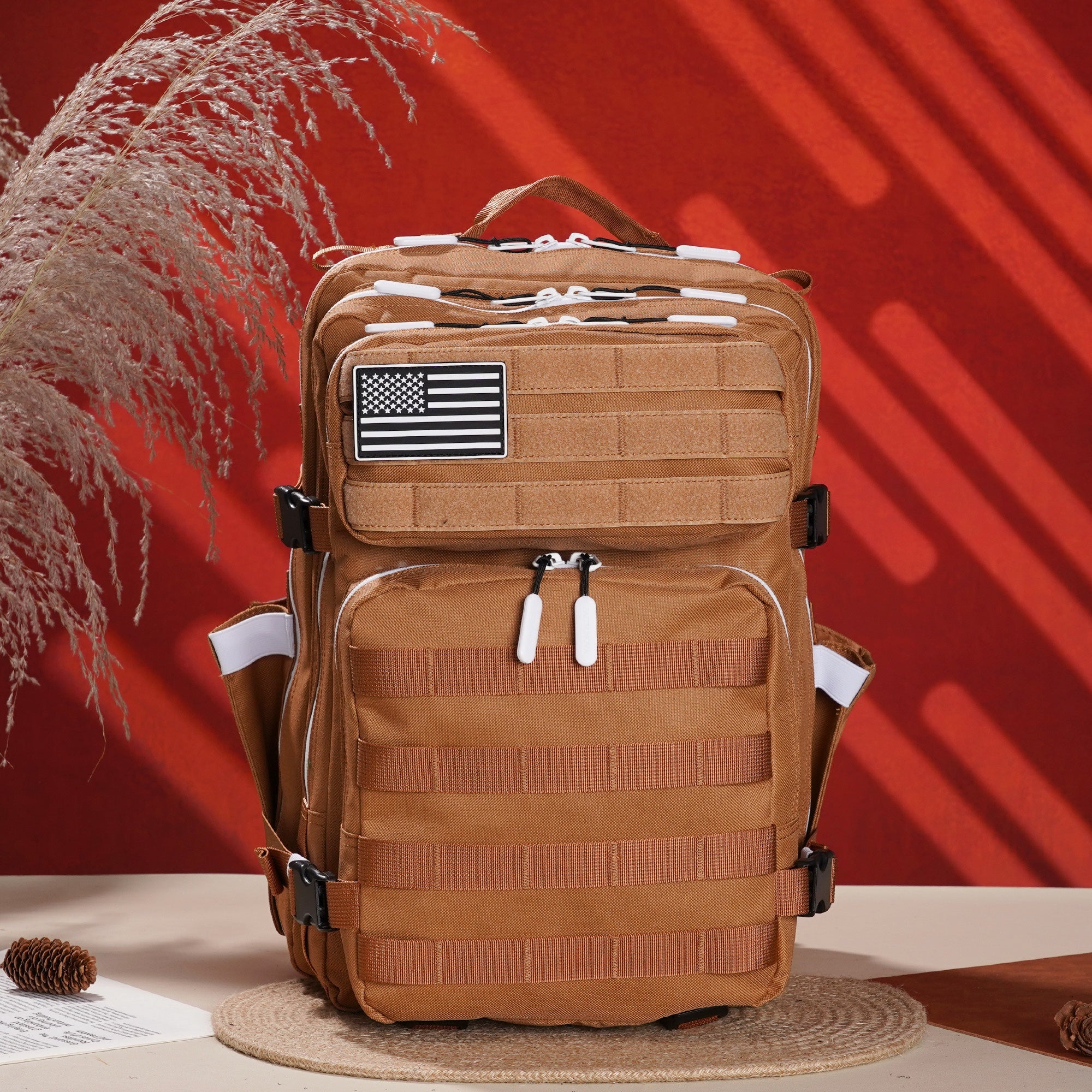 Faith-Inspired EDC Performance Backpack 35L - Cocoa