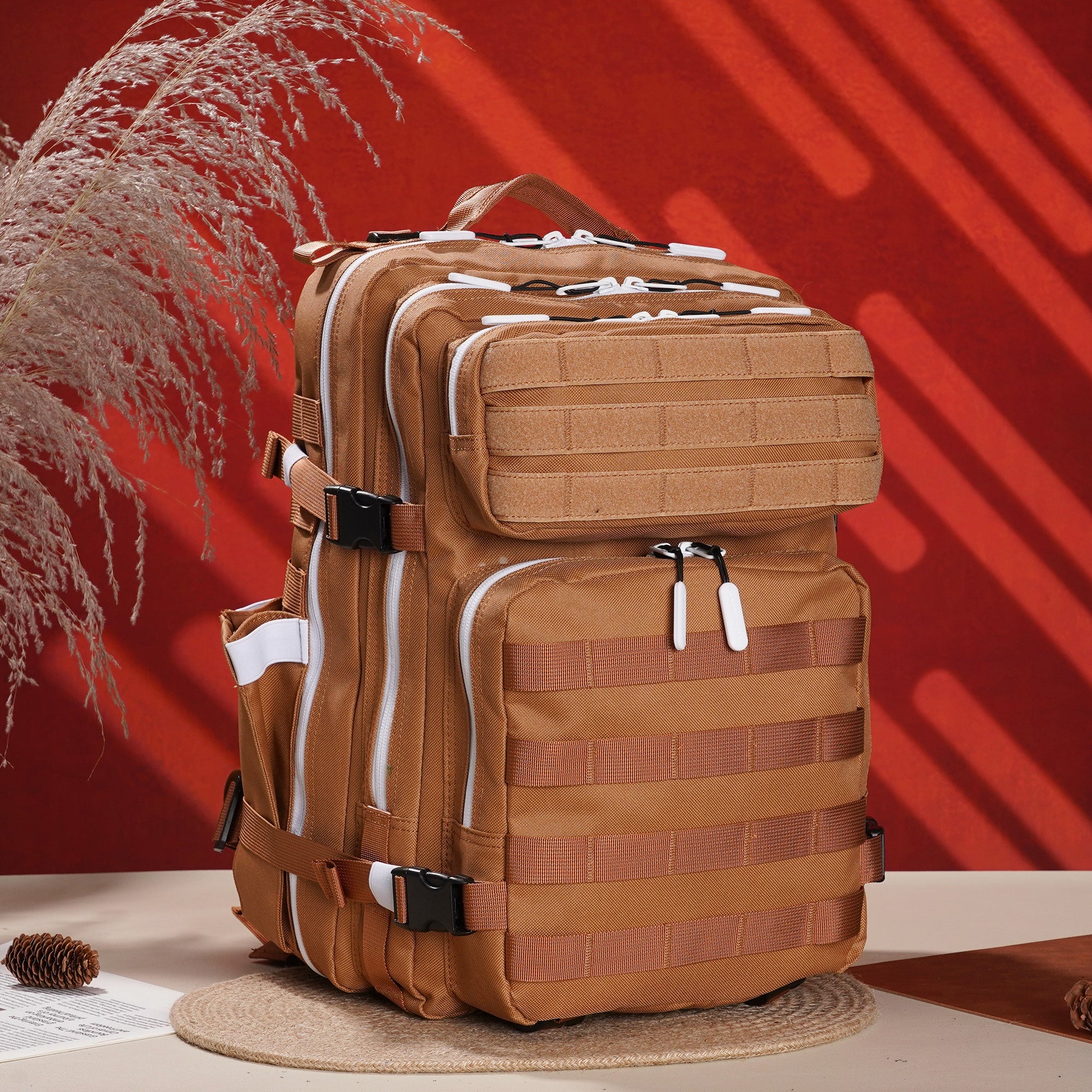 Faith-Inspired EDC Performance Backpack 35L - Cocoa