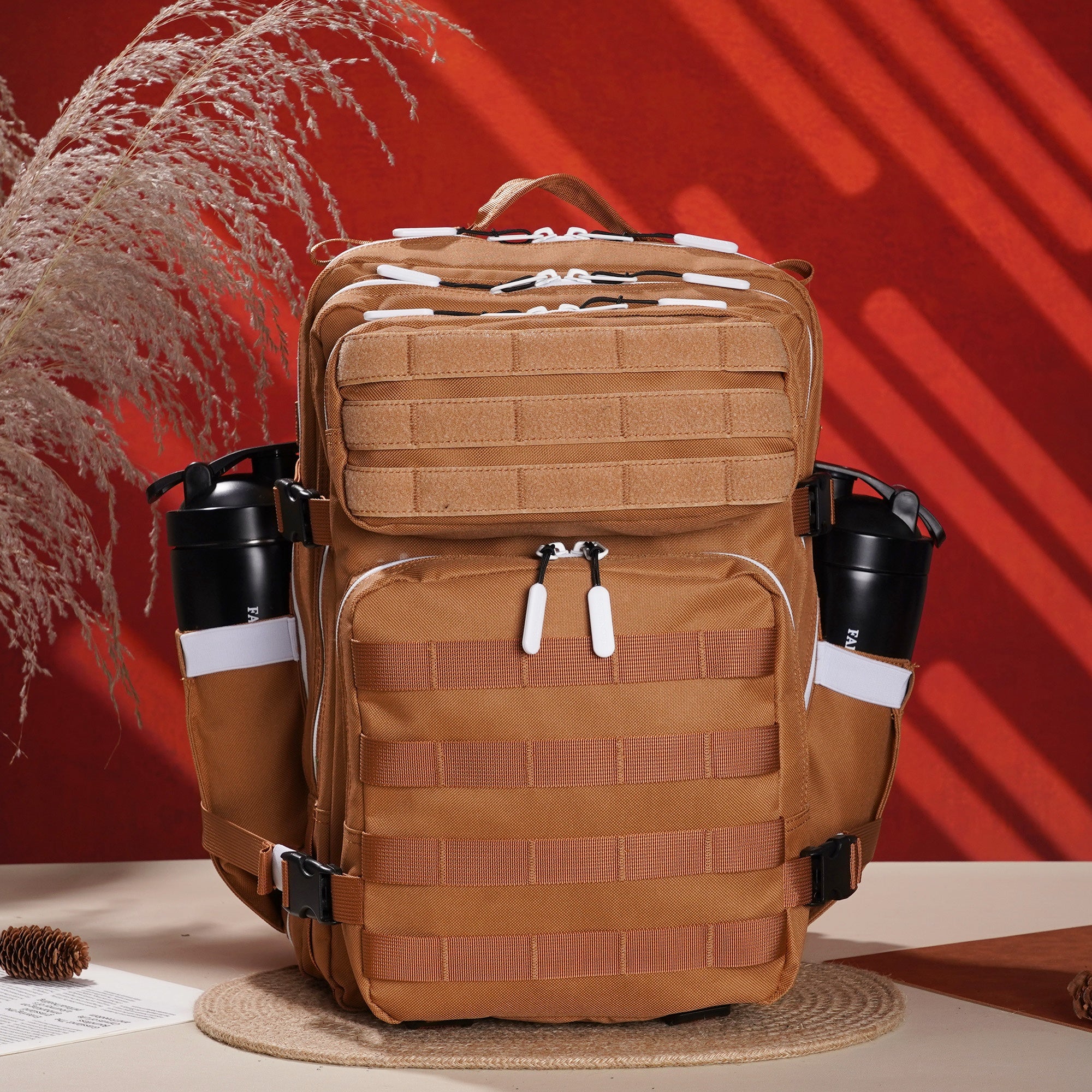 Faith-Inspired EDC Performance Backpack 35L - Cocoa