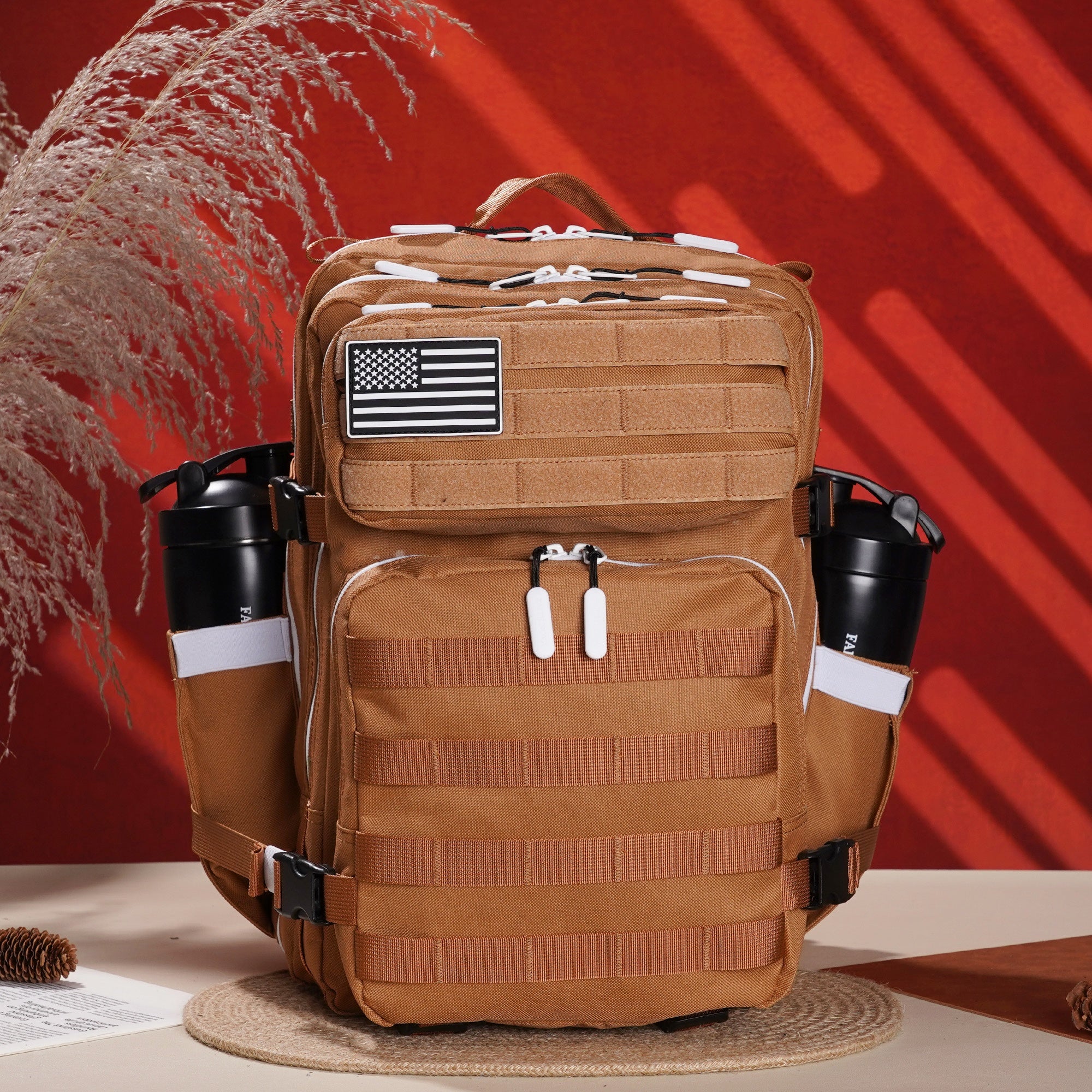 Faith-Inspired EDC Performance Backpack 35L - Cocoa