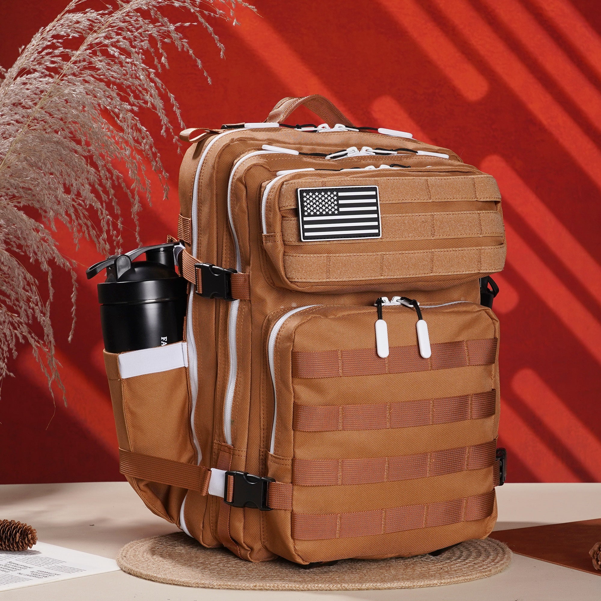 Faith-Inspired EDC Performance Backpack 35L - Cocoa