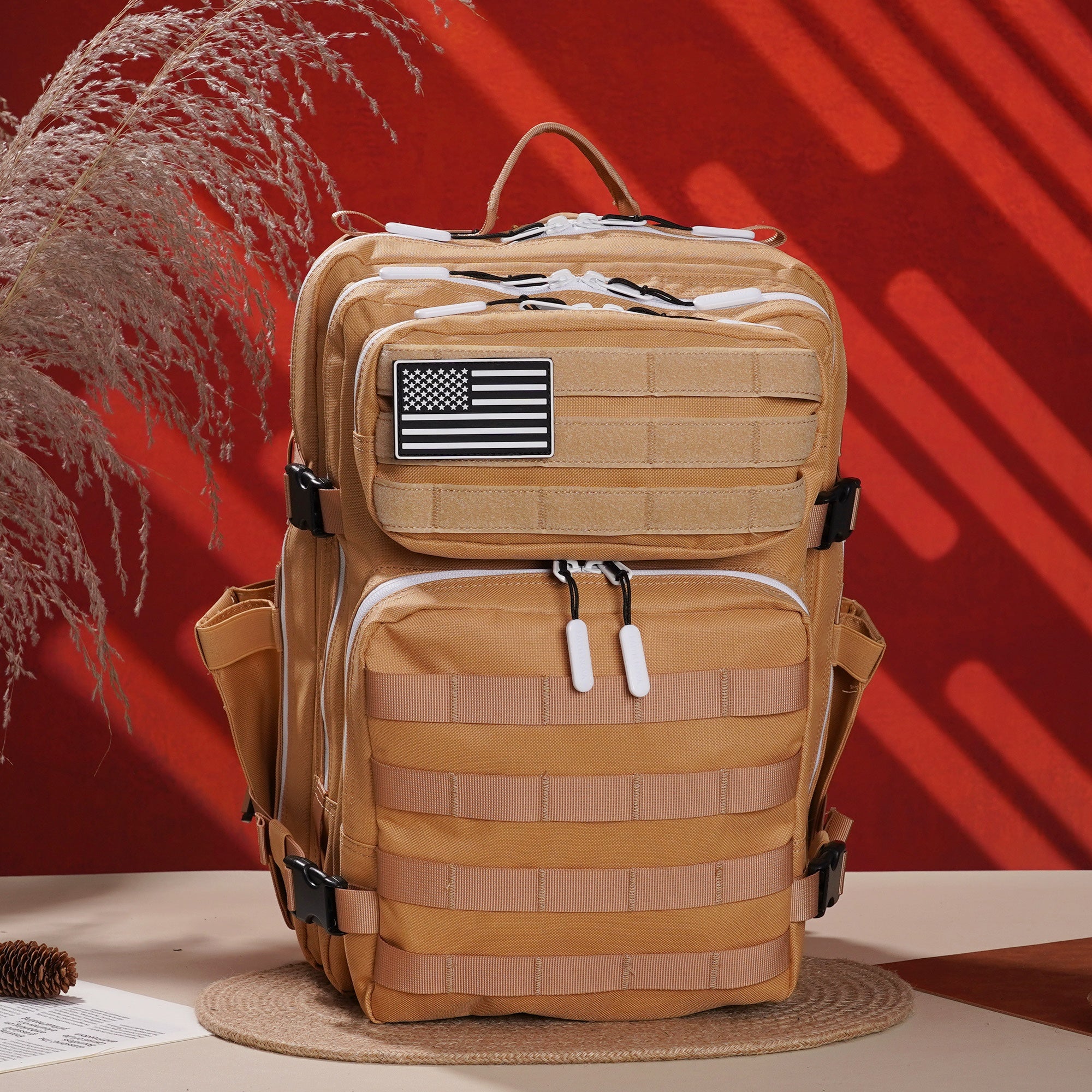 Faith-Inspired EDC Performance Backpack 35L - Toffee