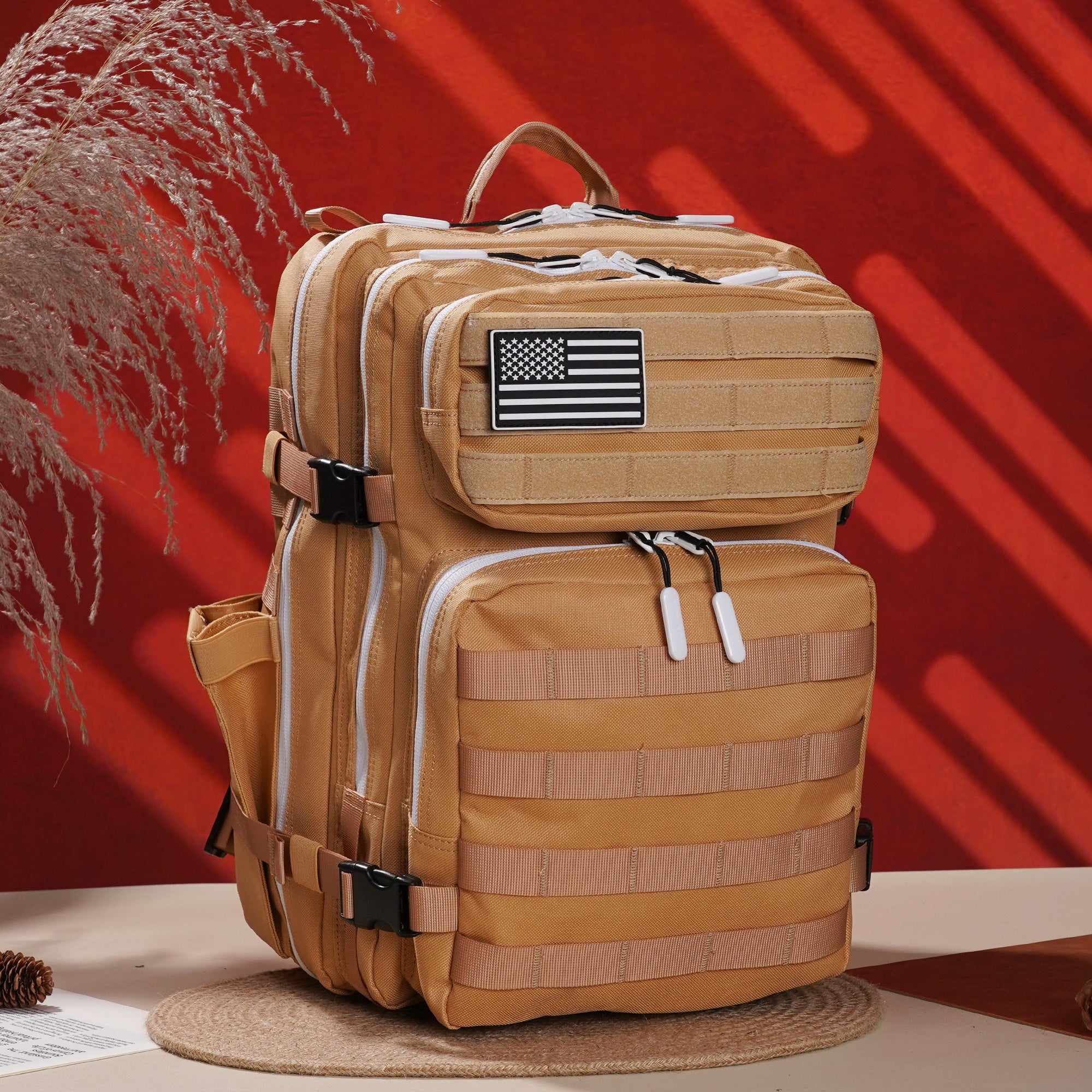 Faith-Inspired EDC Performance Backpack 35L - Toffee