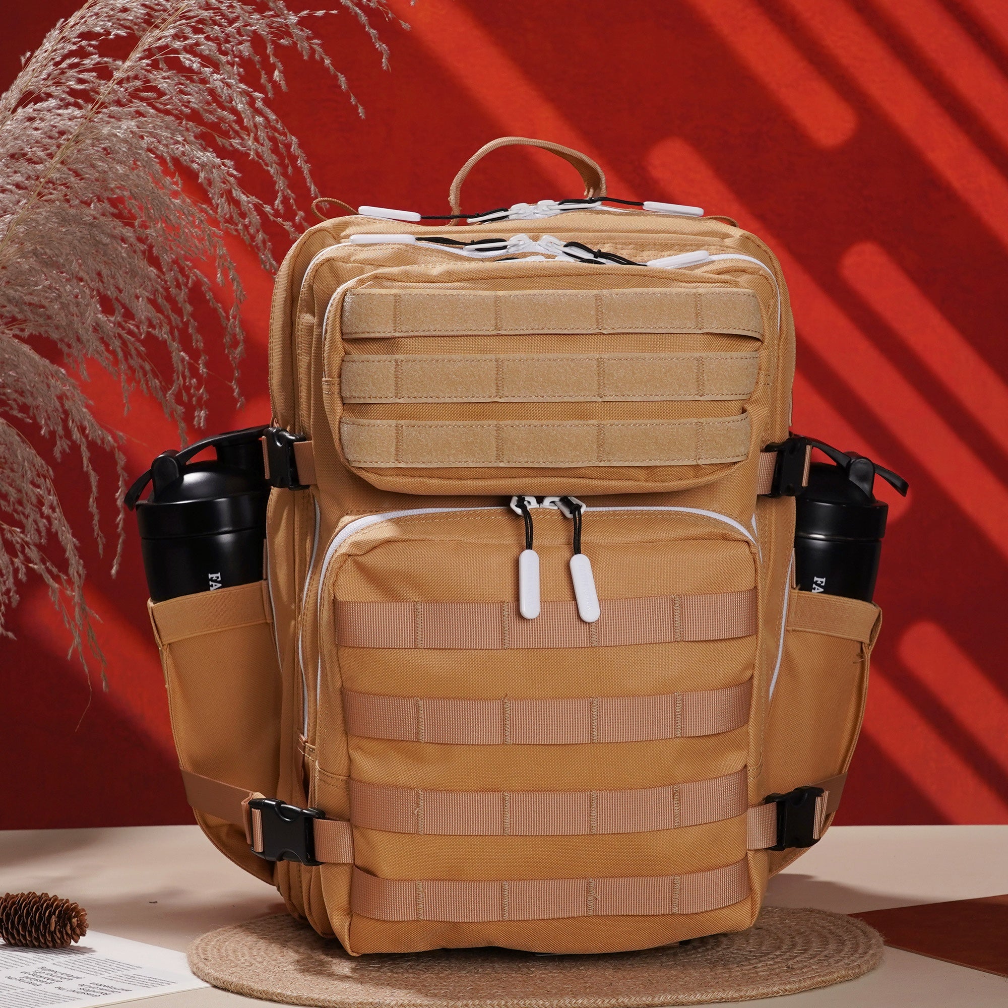 Faith-Inspired EDC Performance Backpack 35L - Toffee