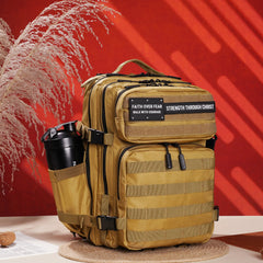 Faith-Inspired EDC Performance Backpack 25L - Khaki