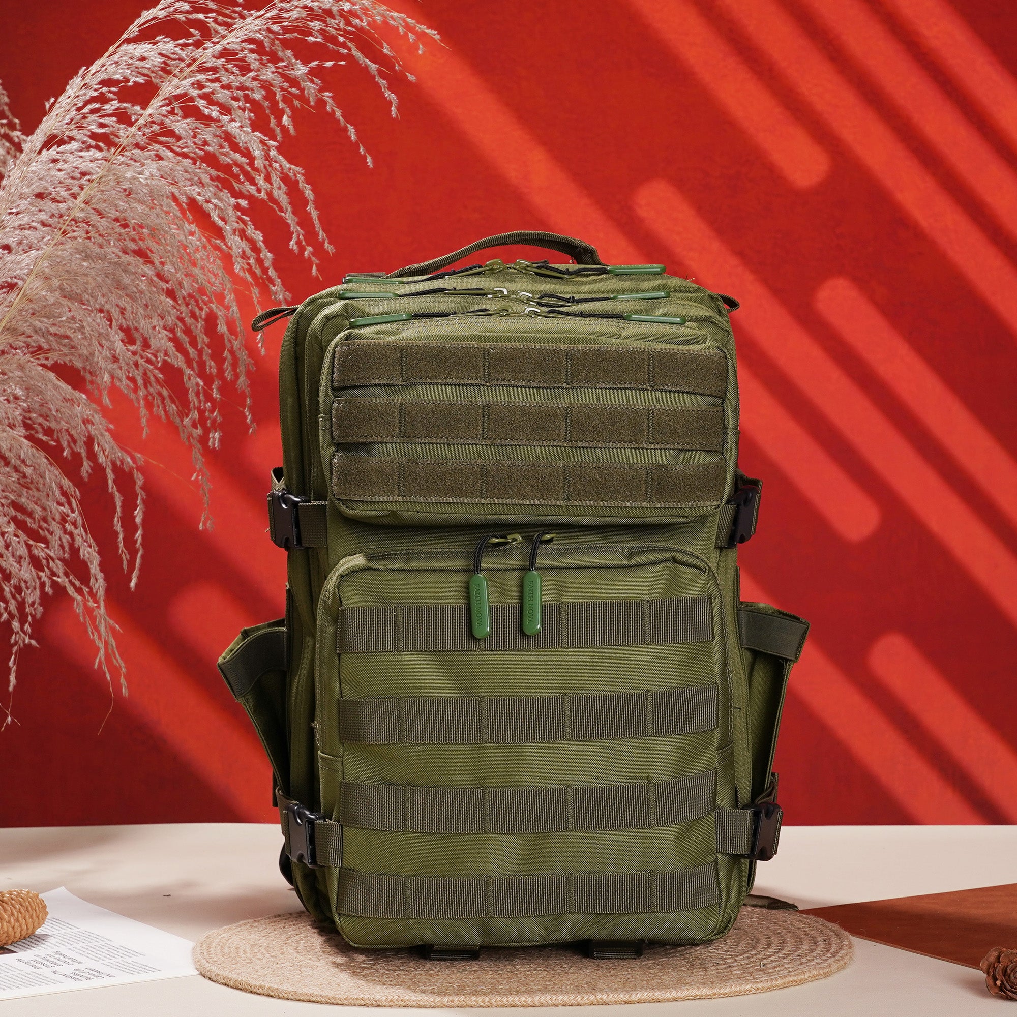 Faith-Inspired EDC Performance Backpack 25L - Green