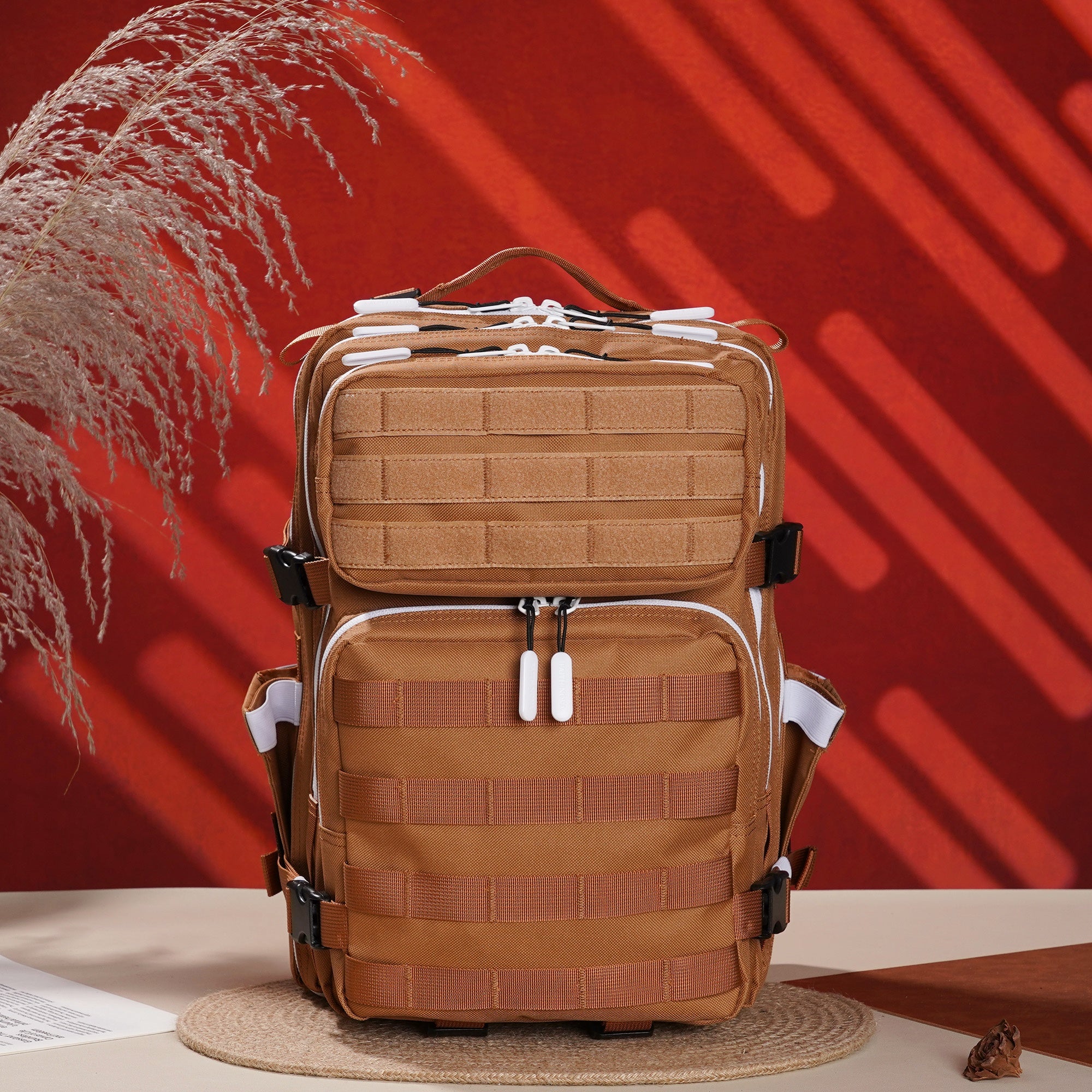 Faith-Inspired EDC Performance Backpack 25L - Cocoa