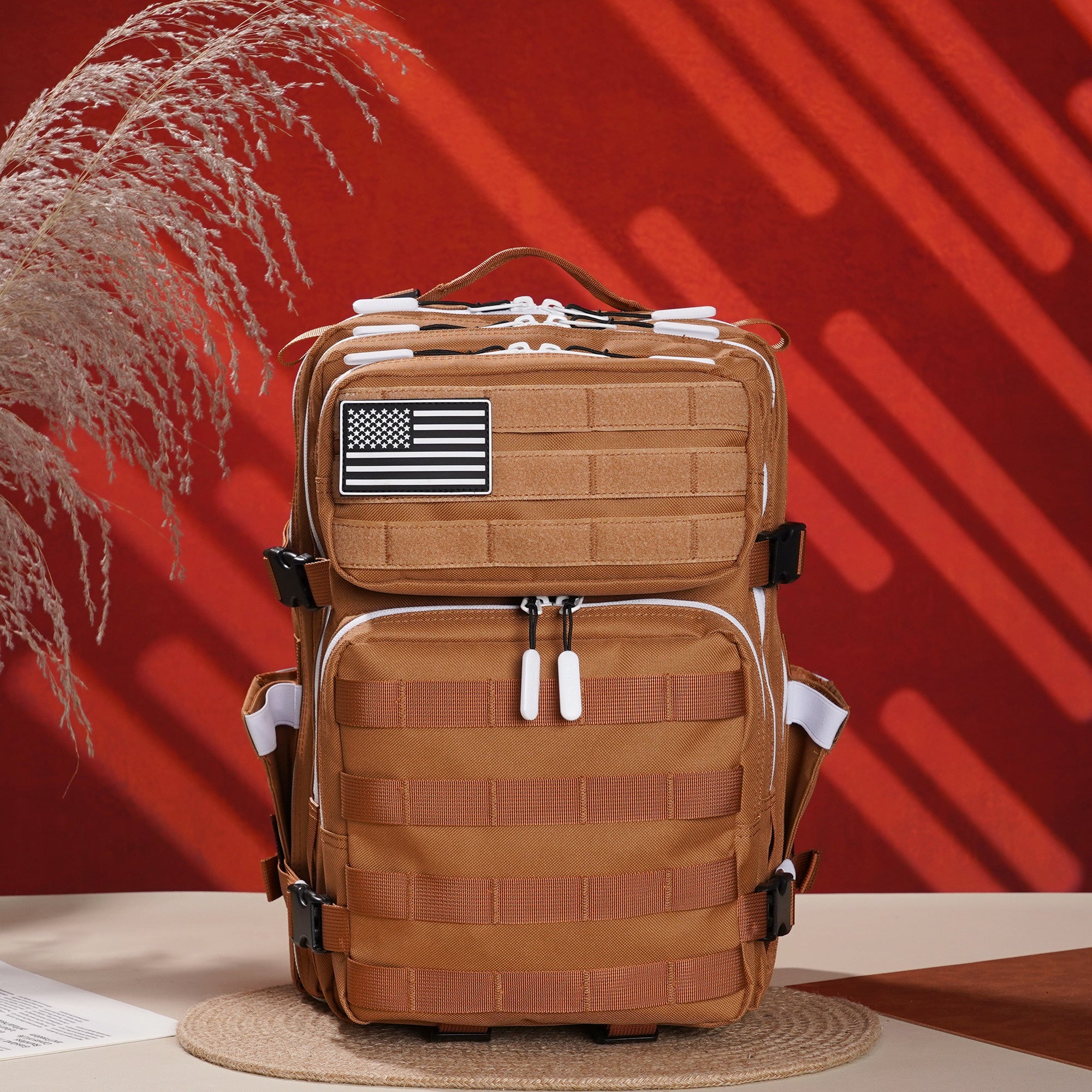 Faith-Inspired EDC Performance Backpack 25L - Cocoa