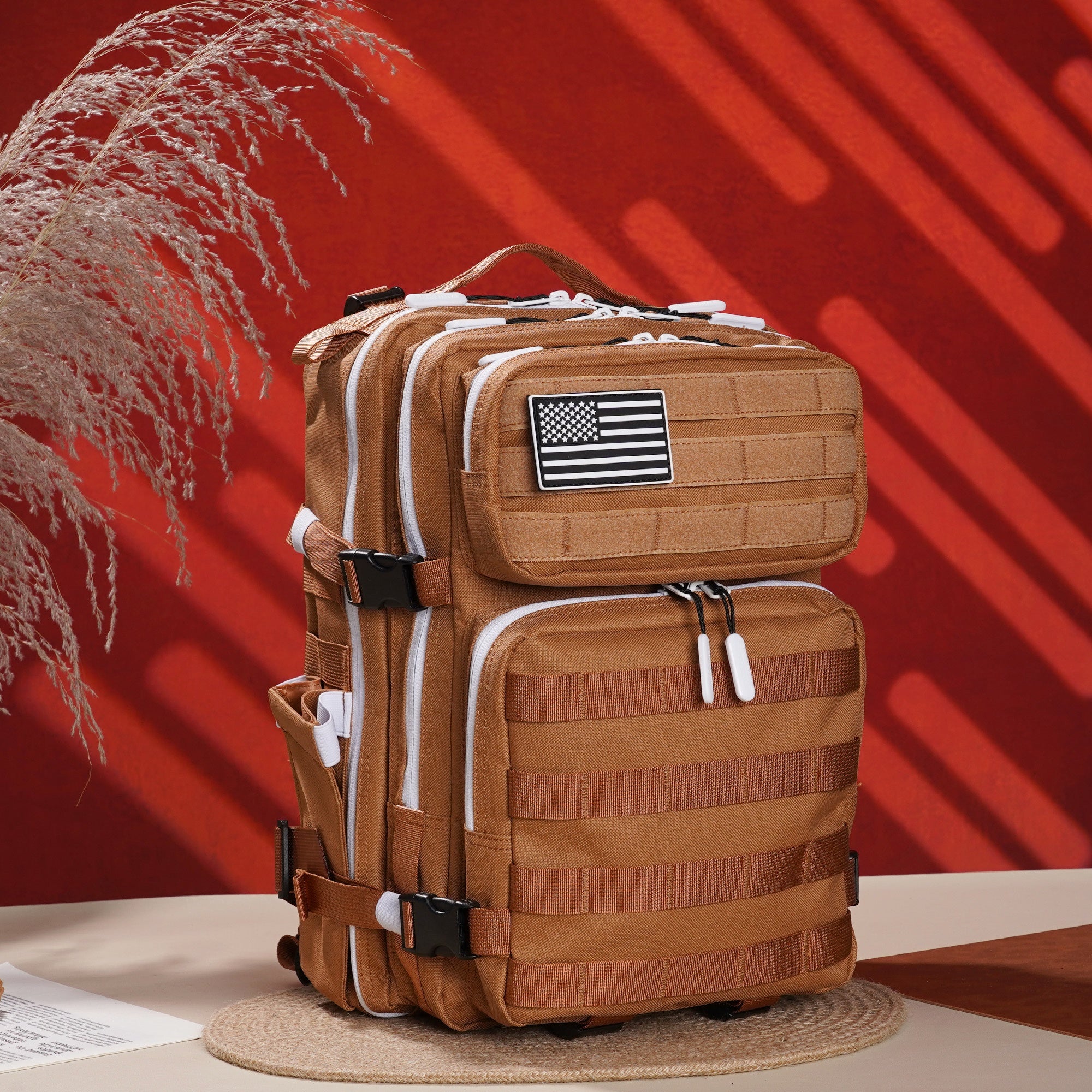 Faith-Inspired EDC Performance Backpack 25L - Cocoa