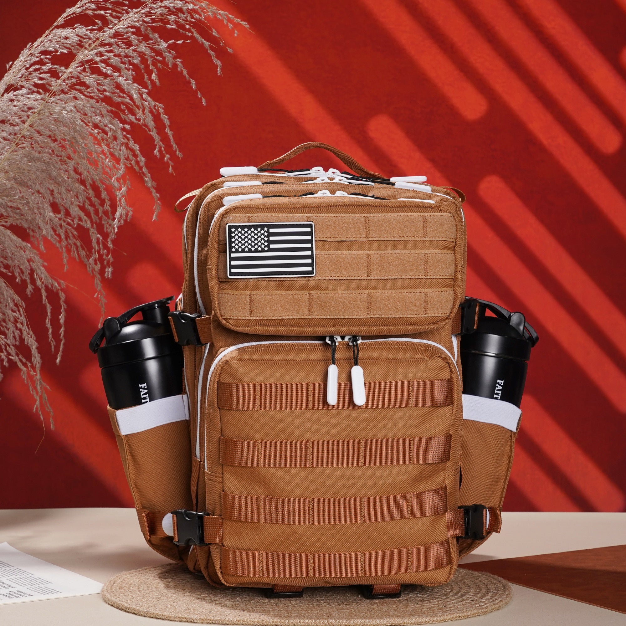 Faith-Inspired EDC Performance Backpack 25L - Cocoa