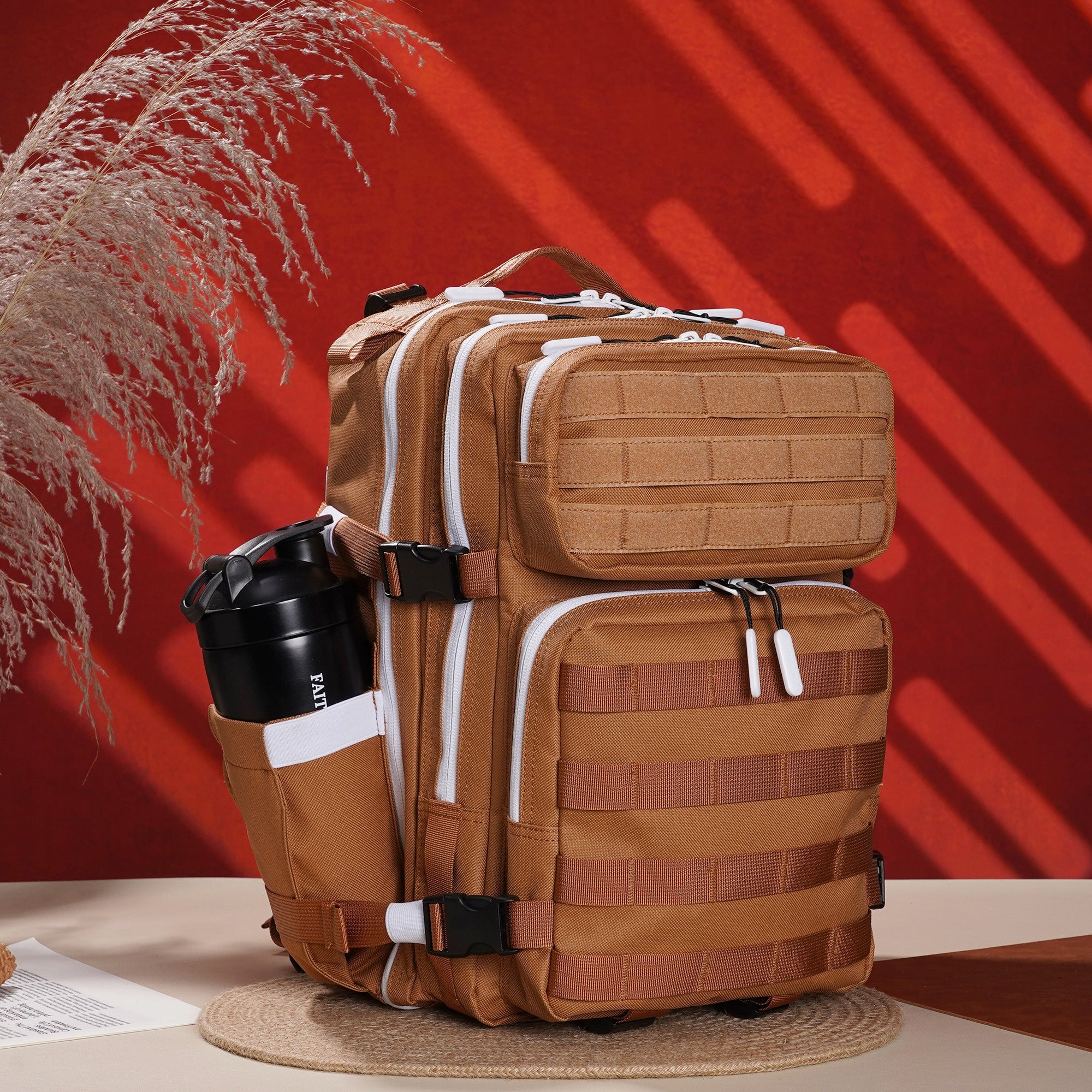 Faith-Inspired EDC Performance Backpack 25L - Cocoa