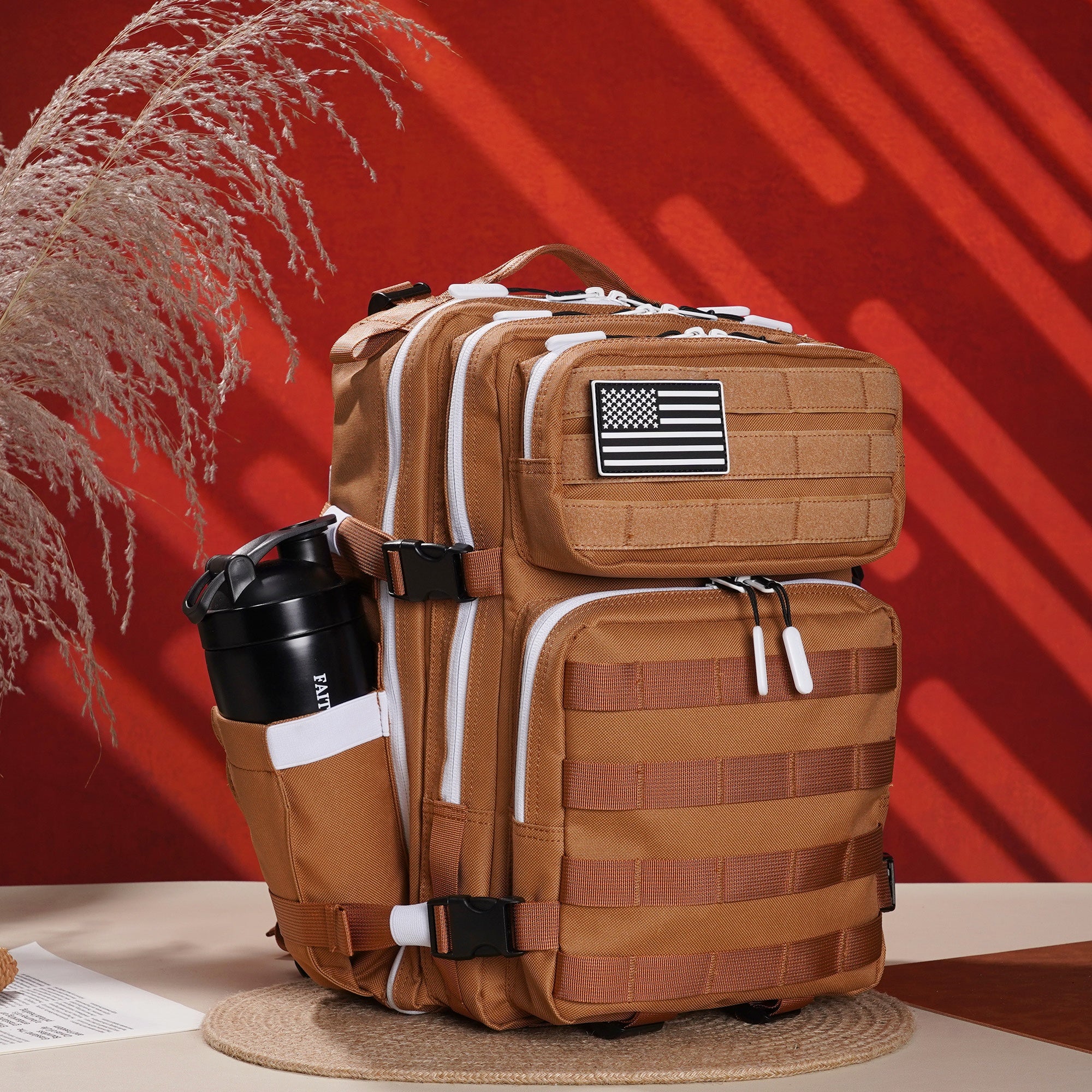 Faith-Inspired EDC Performance Backpack 25L - Cocoa