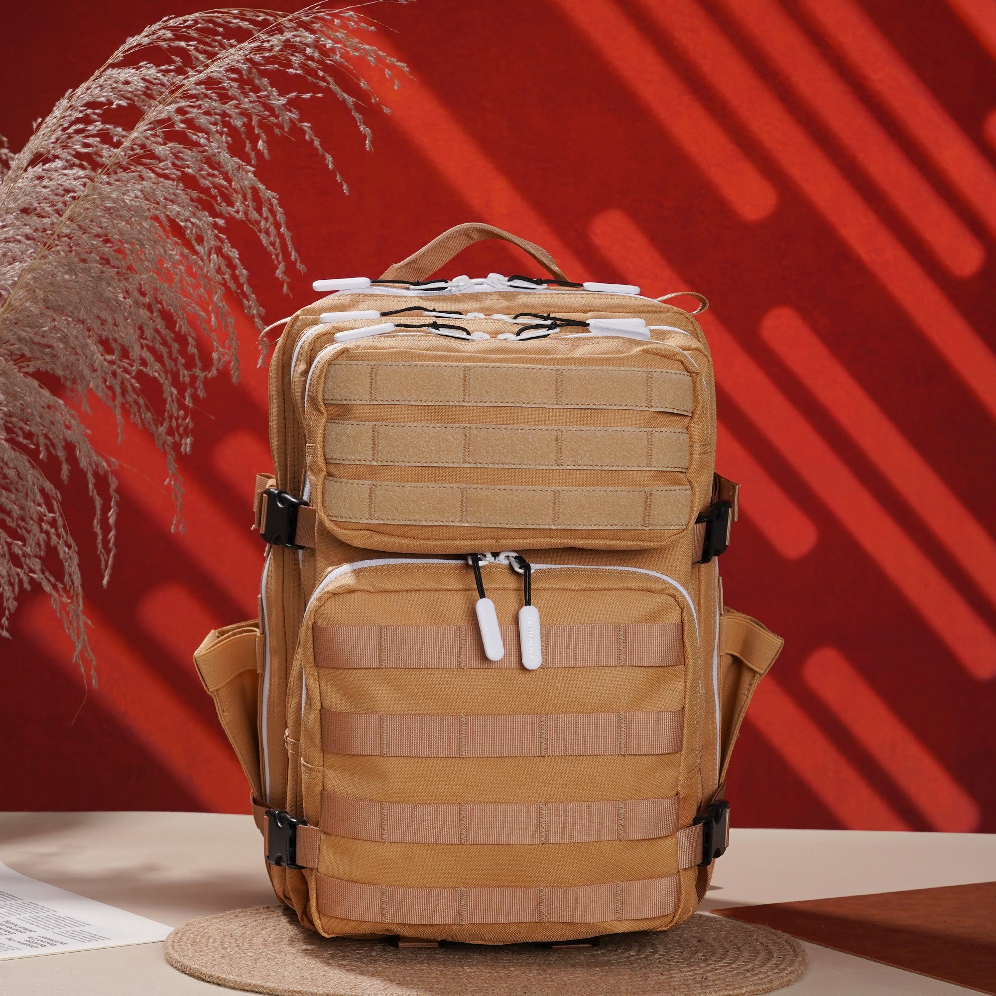 Faith-Inspired EDC Performance Backpack 25L - Toffee