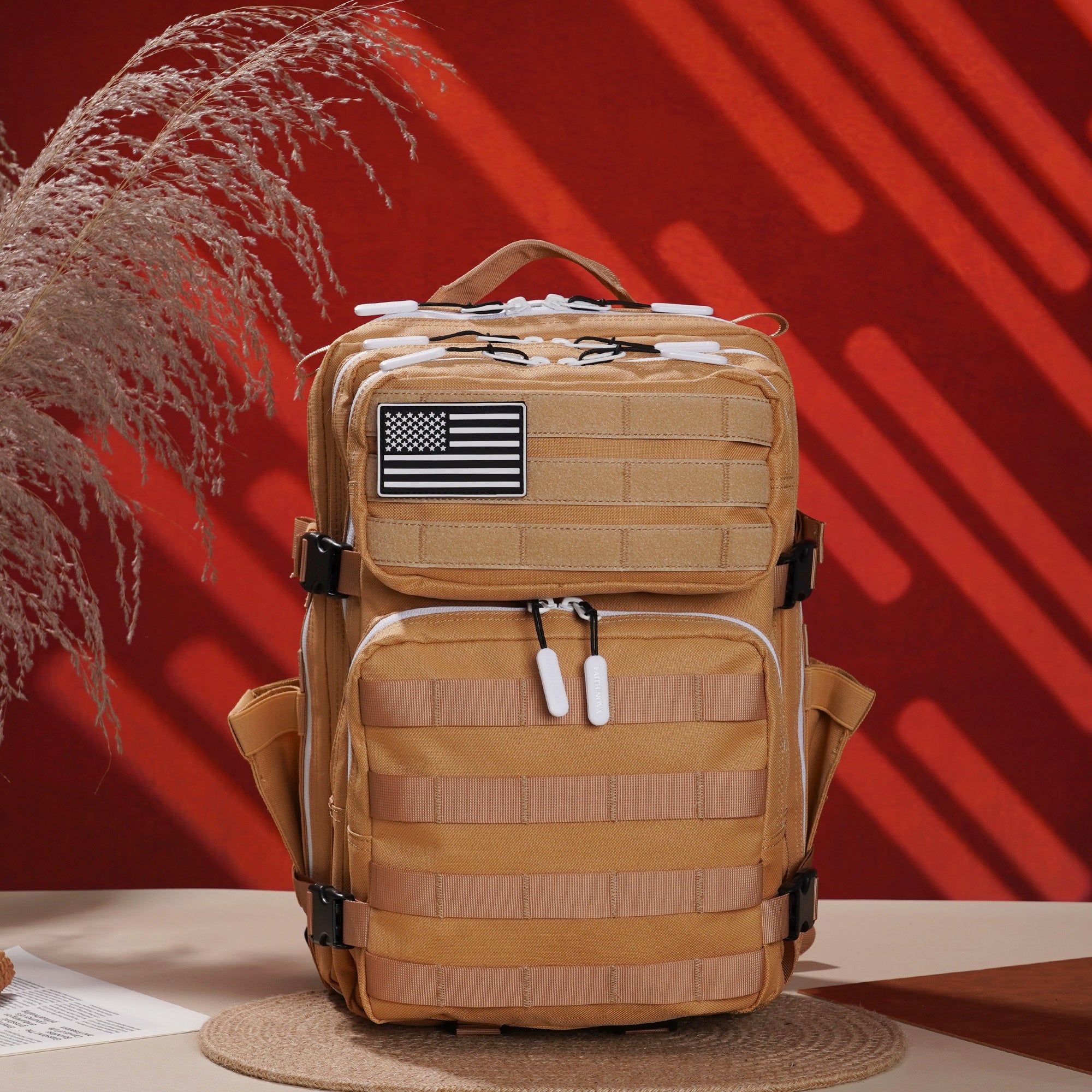 Faith-Inspired EDC Performance Backpack 25L - Toffee