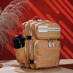 Faith-Inspired EDC Performance Backpack 25L - Toffee