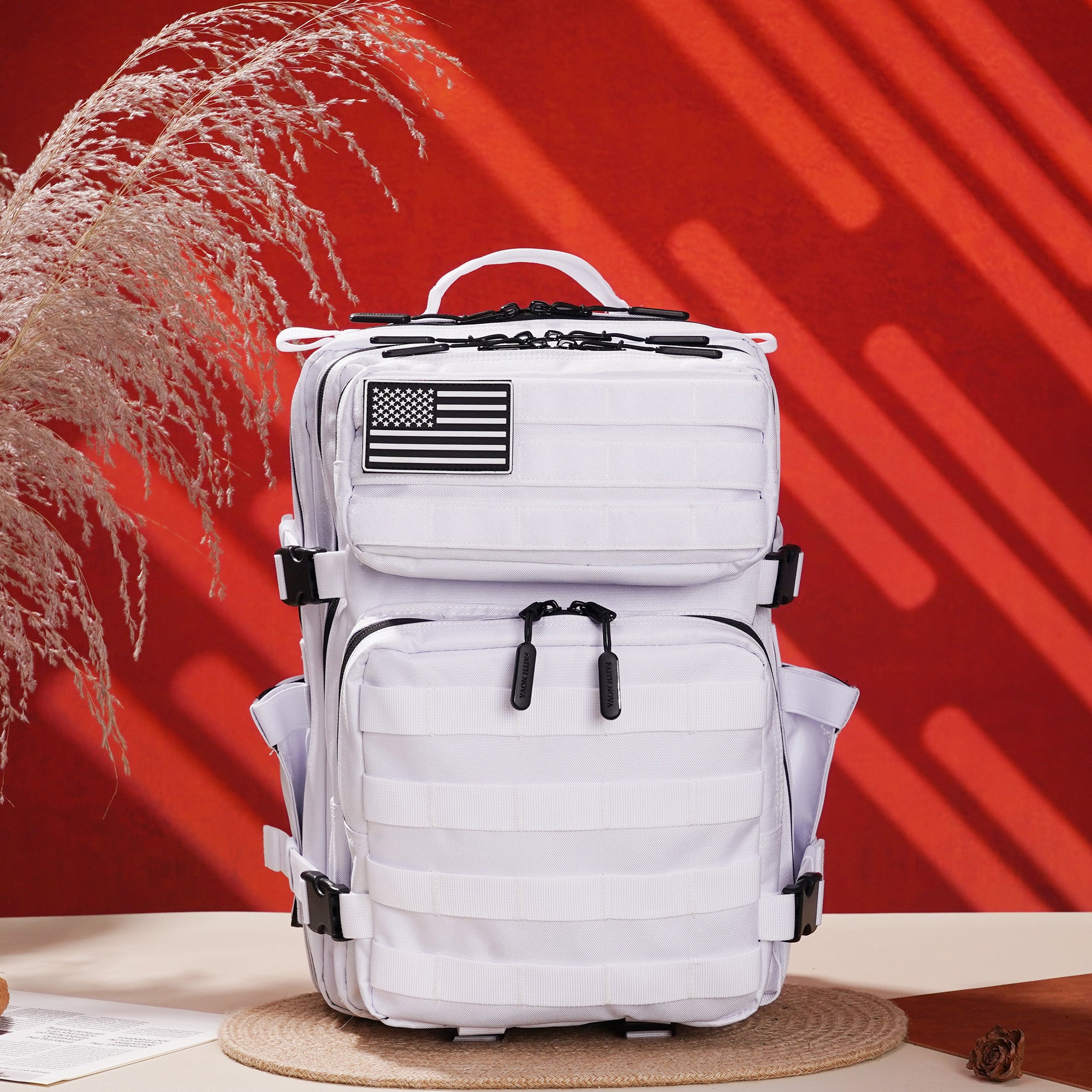 Faith-Inspired EDC Performance Backpack 25L - White