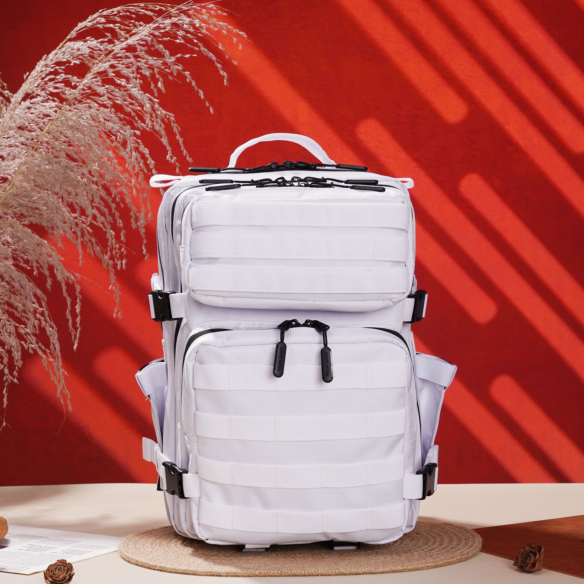 Faith-Inspired EDC Performance Backpack 25L - White