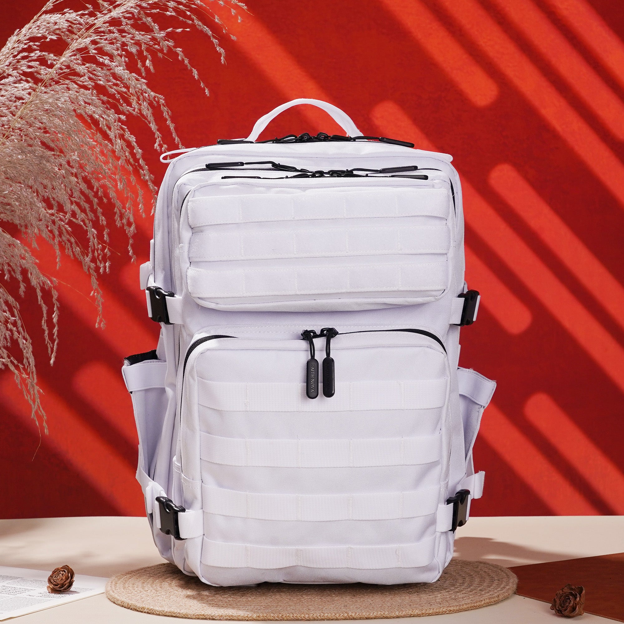 Faith-Inspired EDC Performance Backpack 35L - White