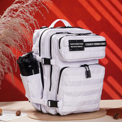 Faith-Inspired EDC Performance Backpack 35L - White