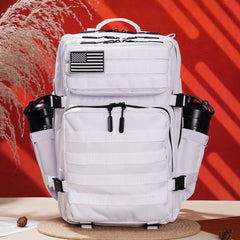 Faith-Inspired EDC Performance Backpack 45L - White