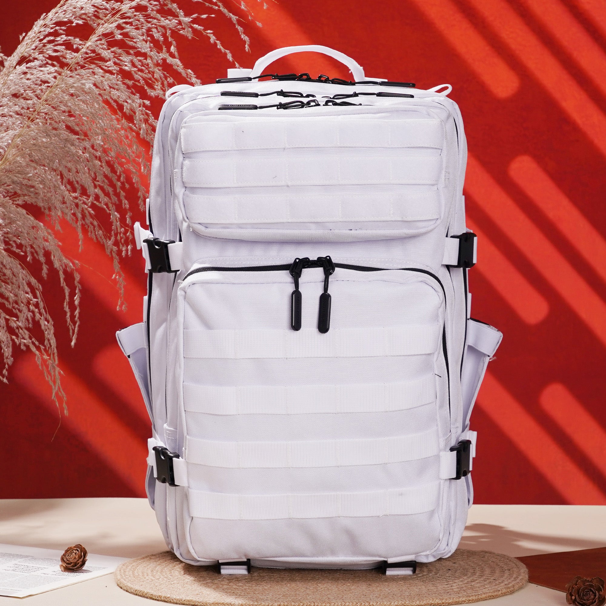 Faith-Inspired EDC Performance Backpack 45L - White