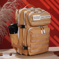 Faith-Inspired EDC Performance Backpack 45L - Toffee