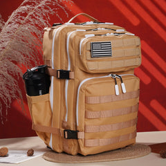 Faith-Inspired EDC Performance Backpack 45L - Toffee