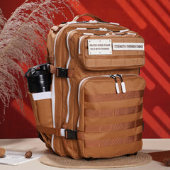 Faith-Inspired EDC Performance Backpack 45L - Cocoa