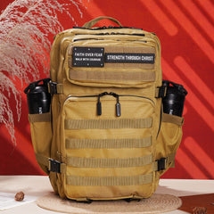 Faith-Inspired EDC Performance Backpack 45L - Khaki