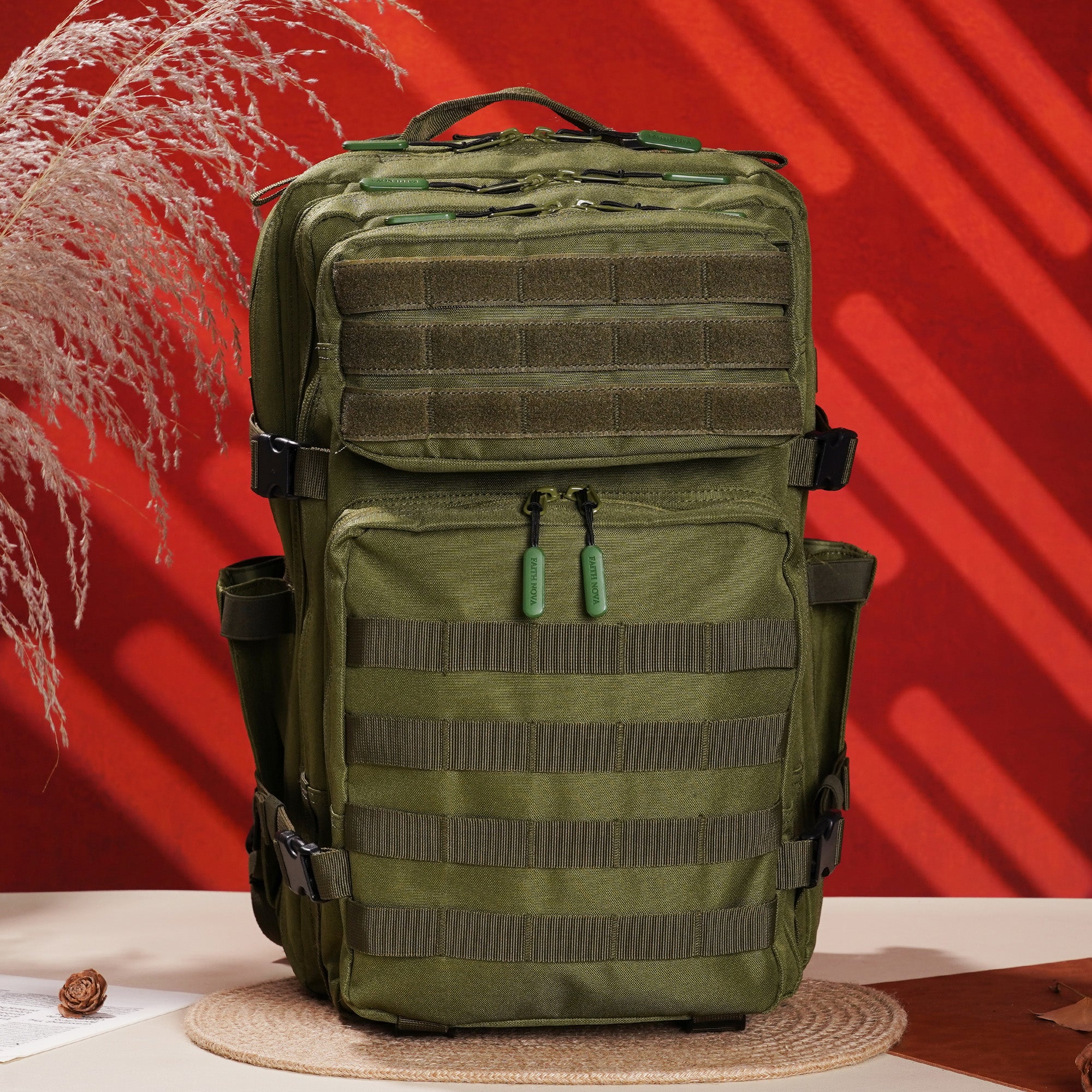 Faith-Inspired EDC Performance Backpack 45L - Green