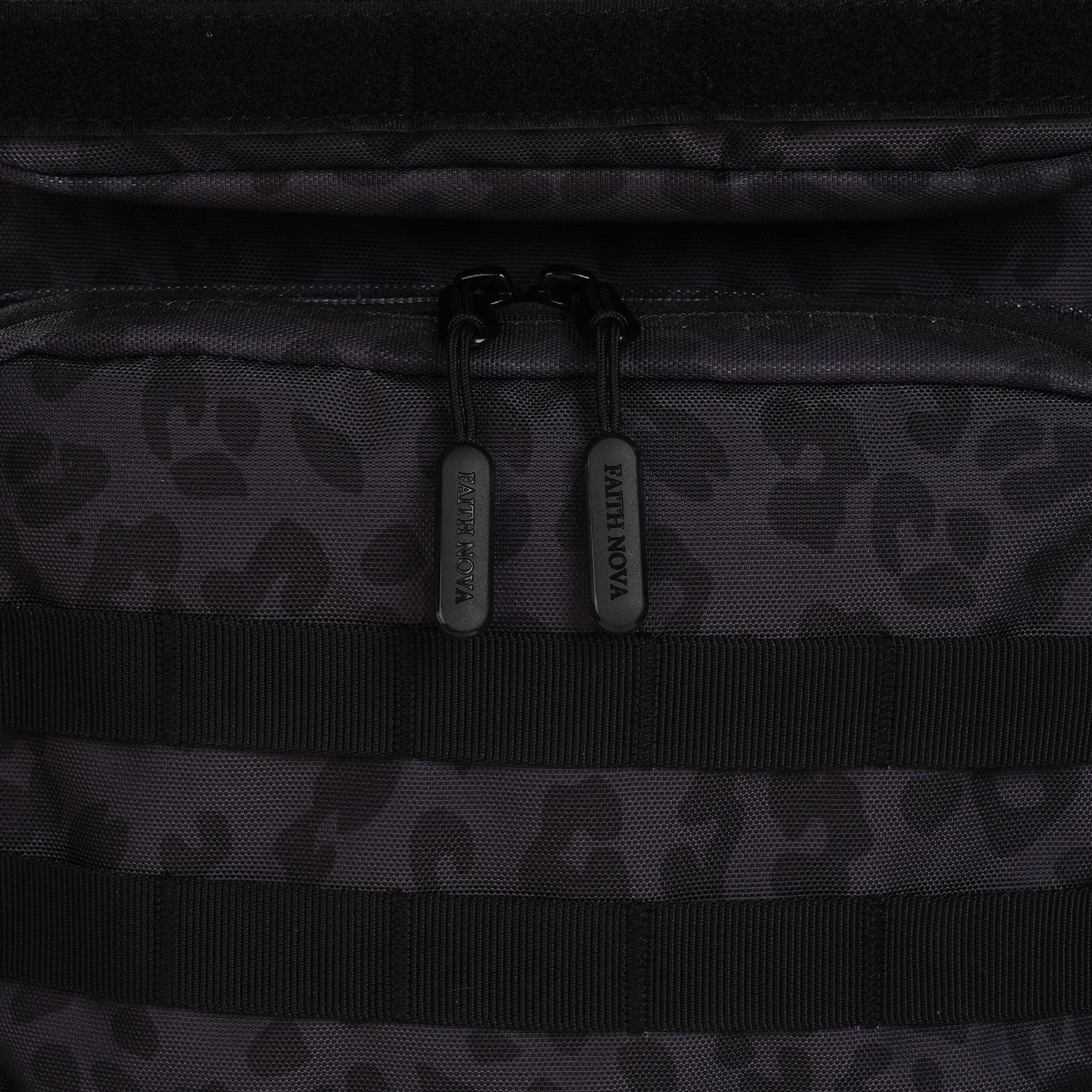 Faith-Inspired EDC Performance Backpack 45L - Black Leopard