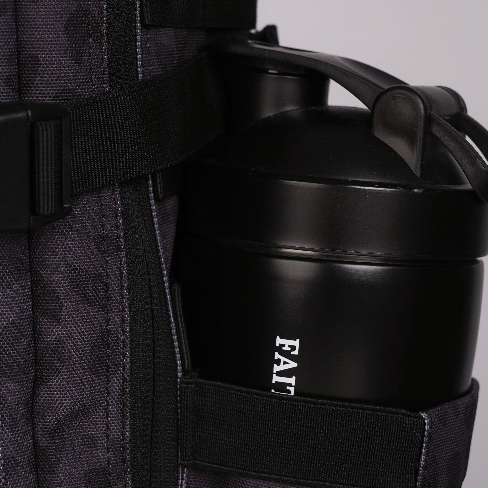 Faith-Inspired EDC Performance Backpack 45L - Black Leopard