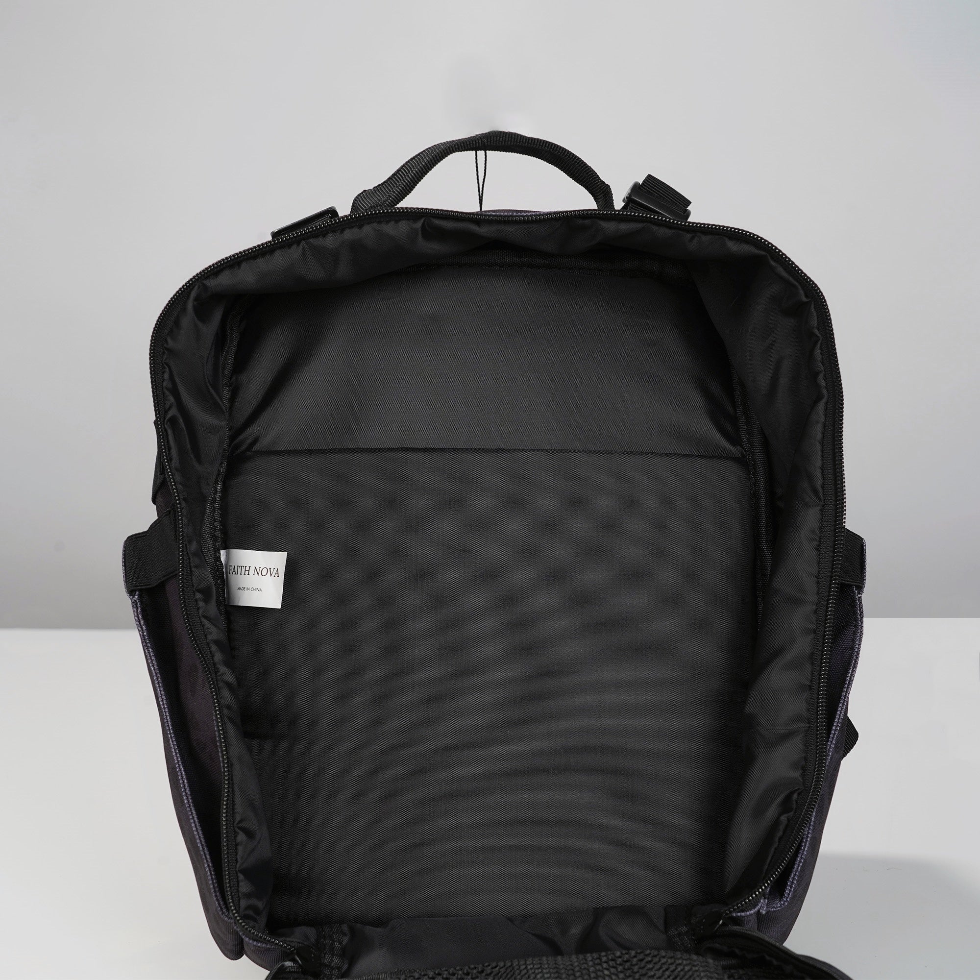 Faith-Inspired EDC Performance Backpack 25L - Black Leopard